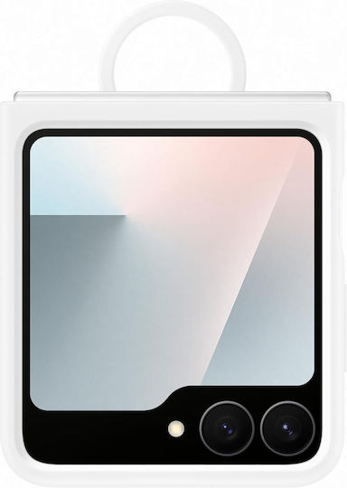 Samsung Buchen Sie Silikon Weiß (Galaxy Z Flip 7 FE)