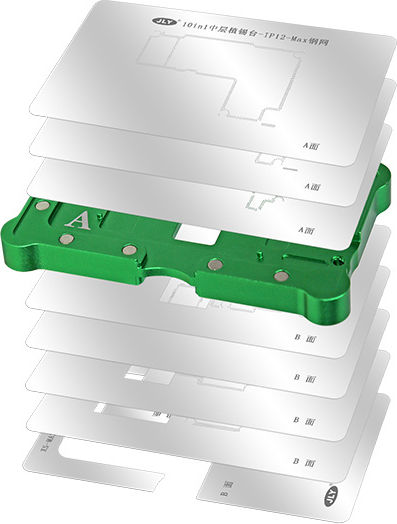 Стойка за ремонт на дънна платка Jly Bst-1023aplus Iphone Bga шаблони