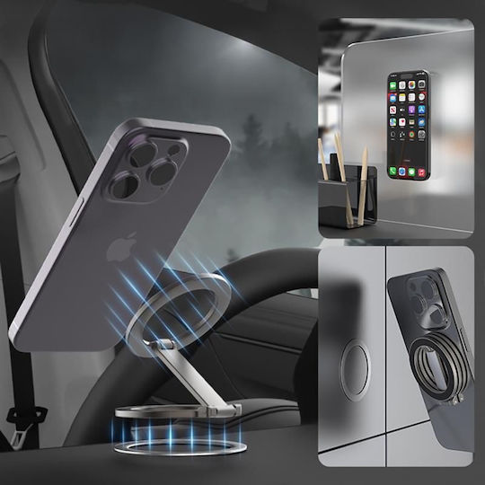 Tech-Protect Mmr400 Desk Stand for Mobile in Black color