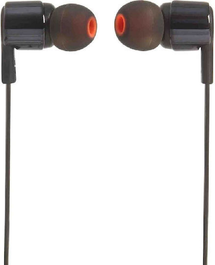 JBL Tune 210 In-ear Handsfree Headphones with Connector 3.5mm Black