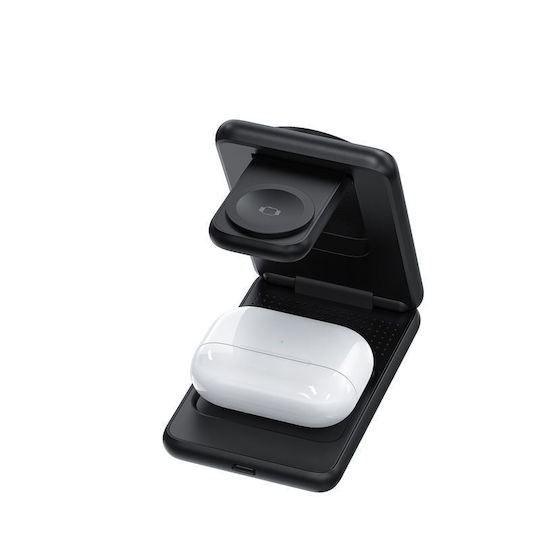 Mobile Origin Ασύρματος Φορτιστής Qi2 15W Power Delivery Μαύρος (PW8)