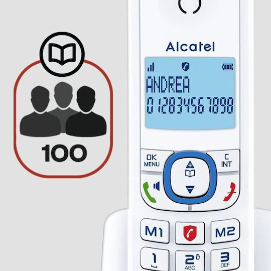 Alcatel F530 Voice Cordless Phone Blue