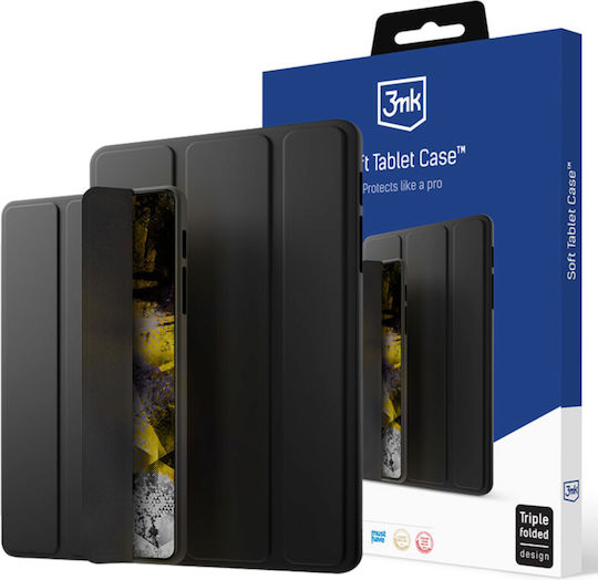3MK Soft Flip Cover Ανθεκτική Μαύρη (Apple iPad Mini 6)