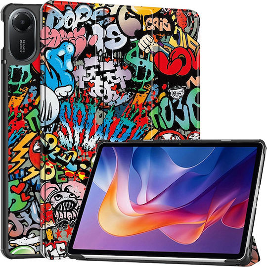 Techsuit Flip Cover Ανθεκτική Πολύχρωμη (Xiaomi Redmi Pad 2)