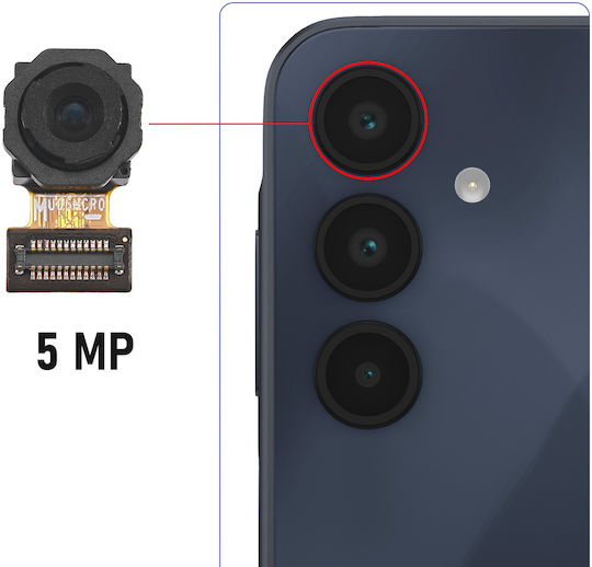 Genuine Ultra Wide Camera Samsung Galaxy A16 4G A165 A16 5G A166 5MP GH96-18438A