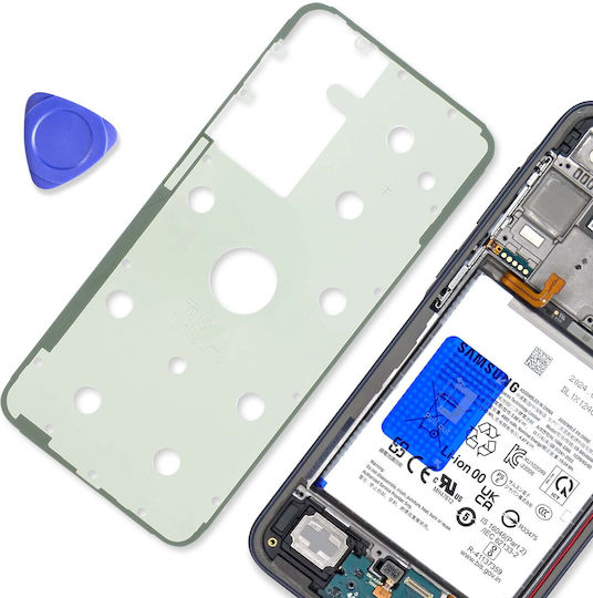 Samsung Rückfenster Klebstoff Samsung Galaxy A35 Original Transparent