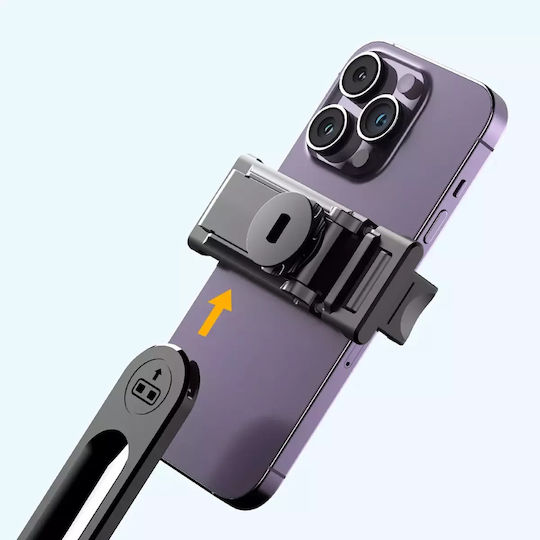 WC1Y3S Selfie-Stative Τρίpodο Κινητού Bluetooth Schwarz