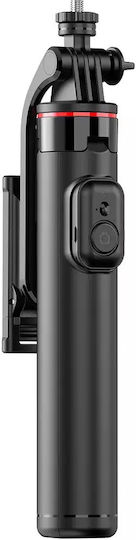 WC1Y3S Selfie-Stative Τρίpodο Κινητού Bluetooth Schwarz