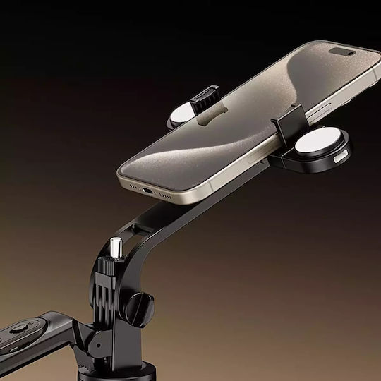 Hurtel Selfie Stick με Τηλεχειριστήριο / Bluetooth Μαύρο