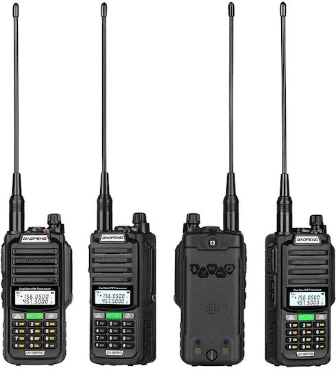 Baofeng Uv98-pro Wireless Transceiver UHF/VHF 8W with Monochrome Screen