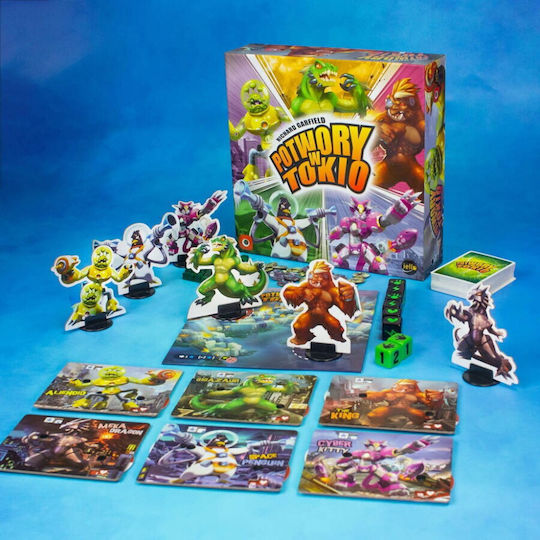 Board Game Monsters in Tokyo for 2-6 Players 8+ Years Old (PL) Portal Games