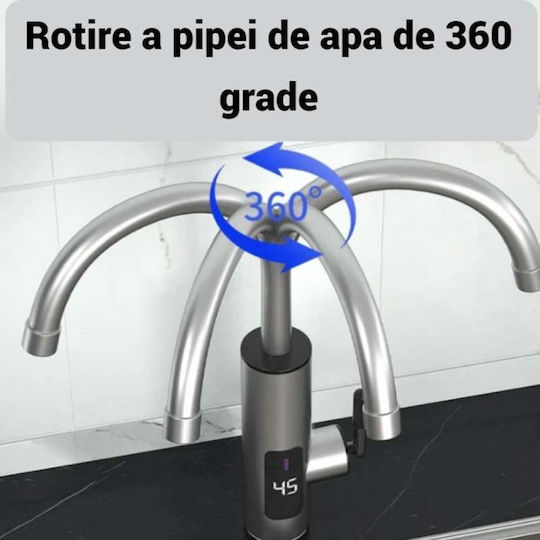 Επιτοίχιος Ταχυθερμαντήρας Κουζίνας Μονοφασικός 3kW