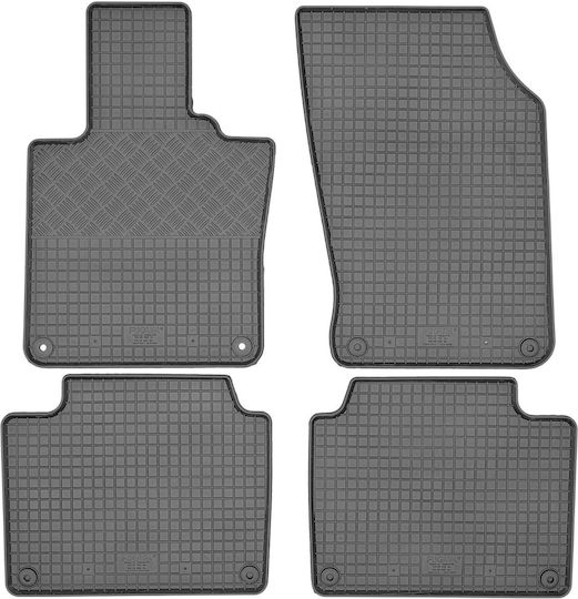 Rigum Set of Front and Rear Mats 4pcs for Volvo S90 / V90 Black