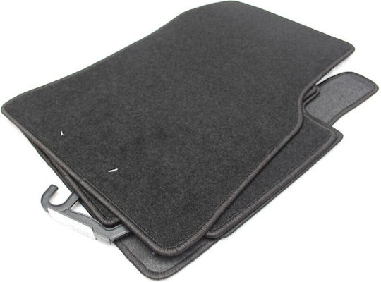 Petex Set of Front and Rear Mats 3pcs for Mercedes-Benz Vaneo 2002-2005 Black