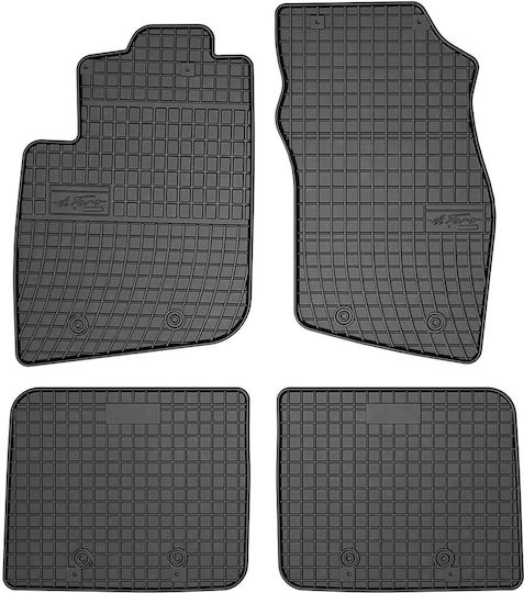 Frogum Set of Front and Rear Mats 4pcs for Volvo S40 / V40 1995-2004 Black