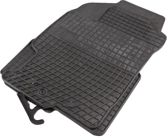 Frogum Set of Front and Rear Mats 4pcs for Mazda 6 2002-2007 Black