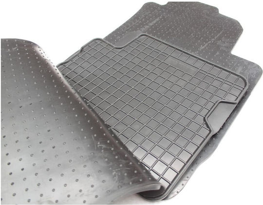 Frogum Σετ Μπροστινά και Πίσω Πατάκια 4τμχ για Fiat Stilo Alfa Romeo Giulietta 2002 Μαύρα