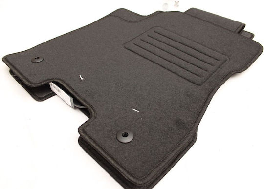 Petex Satz Vorder- und Hintermatten 3Stück aus Teppichboden für Hyundai Tucson 2002-2010 Schwarz