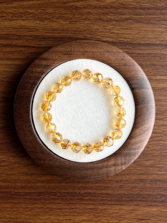 Βραχιόλι Λίθους Κιτρίνη Citrine Healing Crystal Bracelet 8mm