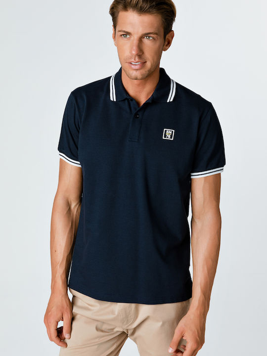 Polo Bluză cu mânecă scurtă Blue Navy