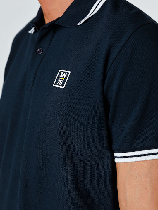 Polo Bluză cu mânecă scurtă Blue Navy