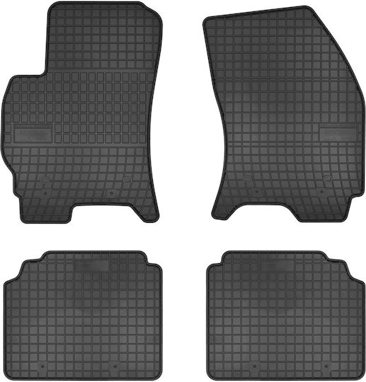 Frogum Set of Front and Rear Mats 4pcs for Ford Mondeo 2007 Black