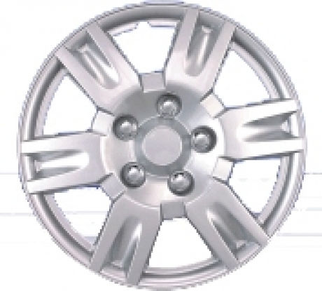 Auto Gs Set Capace De Roți Auto 4 Bucăți 16 Argintii
