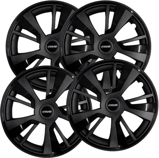 Farad Auto Radkappen Set 4Stück 15" Silber