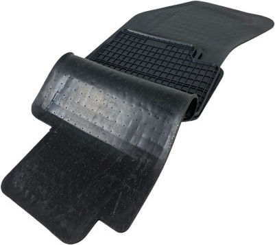 Frogum Σετ Μπροστινά και Πίσω Πατάκια 4τμχ για Fiat Sedici Suzuki Swift 2006-2013 Μαύρα