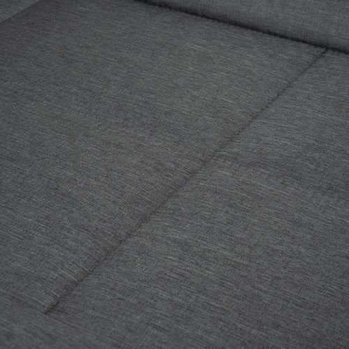 Klappbett mit Matratze Einzel Grau 200x65x30cm