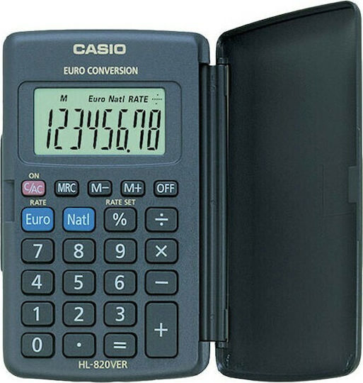 Casio Calculator Pocket in Blue Color 1pcs