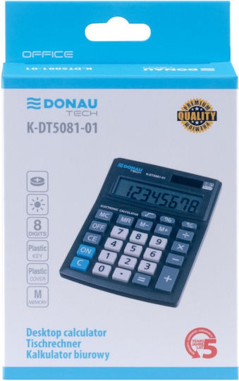 Donau Calculator în Culoarea Negru 1buc