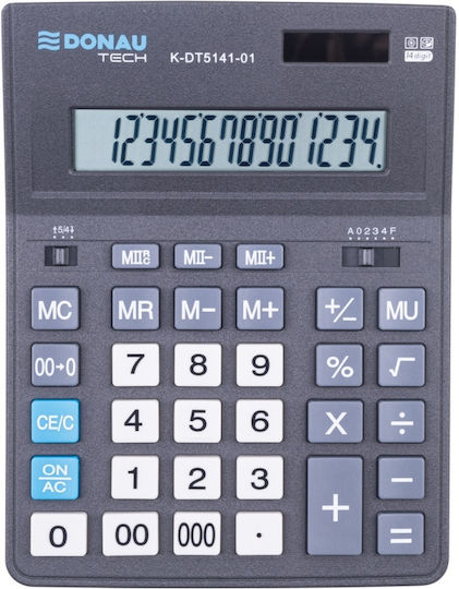 Donau Calculator în Culoarea Negru 1buc