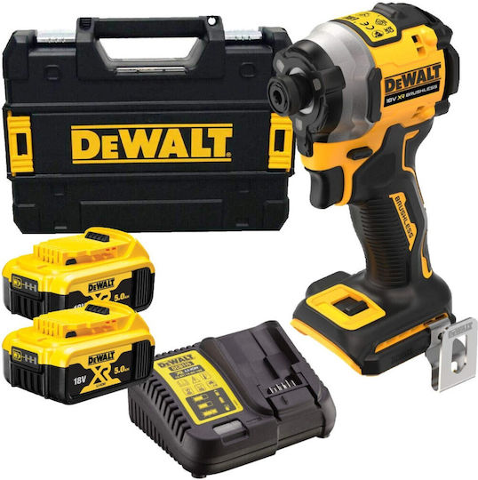 DEWALT DCF850P2T Impact Screwdriver Battery Brushless 18V 2x5Ah