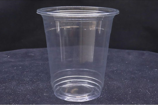 THalassinos Einwegbecher Kunststoff Transparent 360ml 50Stück