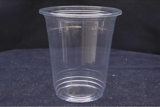 THalassinos Einwegbecher Kunststoff Transparent 360ml 50Stück