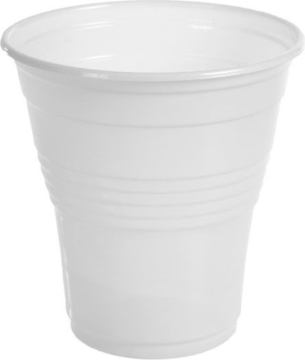 Lux Plast Pahar de unică folosință Plastic Maro 130ml 50buc