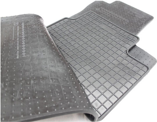 Frogum Set of Front and Rear Mats 4pcs for Opel Meriva 2010-2017 Black