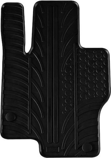 Gledring Set of Front and Rear Mats 4pcs for Mercedes-Benz GLS 2019 Black