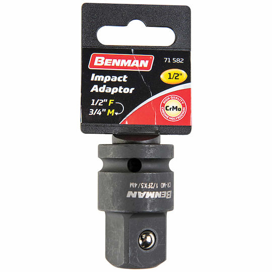 Benman Αντάπτορας Αέρος με Υποδοχή 1/2'' και Έξοδο 3/4''