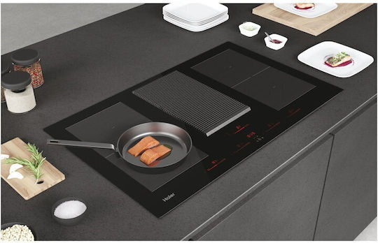 Haier Induction Cooktop Autonomous with Hood 83x51εκ.