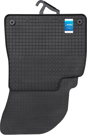 Petex Set of Front and Rear Mats 4pcs for Audi Q7 2014 Black
