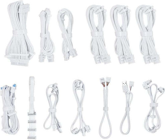 Lian Li EDGE850 850W White Computer Power Supply Full Modular 80 Plus Platinum