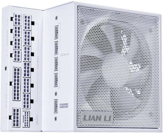 Lian Li EDGE850 850W White Computer Power Supply Full Modular 80 Plus Platinum