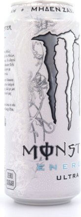 Monster Ultra Energy Drink White με Ανθρακικό, Χωρίς Ζάχαρη σε Κουτί 500ml