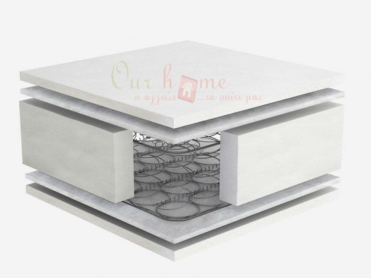 Dunlopillo Simple Ημίδιπλο Ορθοπεδικό Στρώμα 120x190x19cm με Ελατήρια