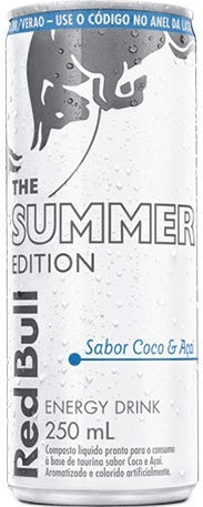 Red Bull The White Edition Energy Drink με Ανθρακικό σε Κουτί 250ml