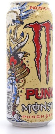 Monster Punch Energy Drink Pacific με Ανθρακικό σε Κουτί 500ml