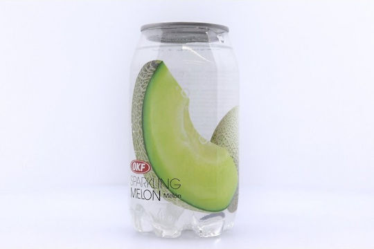 OKF Sparkling Erfrischungsgetränk Melone mit Kohlensäure in Kiste 40-02-3274 350ml