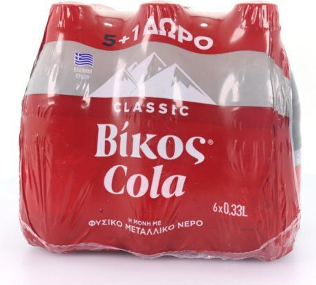 Βίκος Cola με Ανθρακικό σε Μπουκάλι 6x330ml